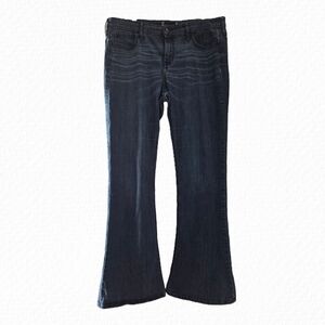 VTG Hollister Y2K Flare Jeans 15R / 32 - Dark Blue